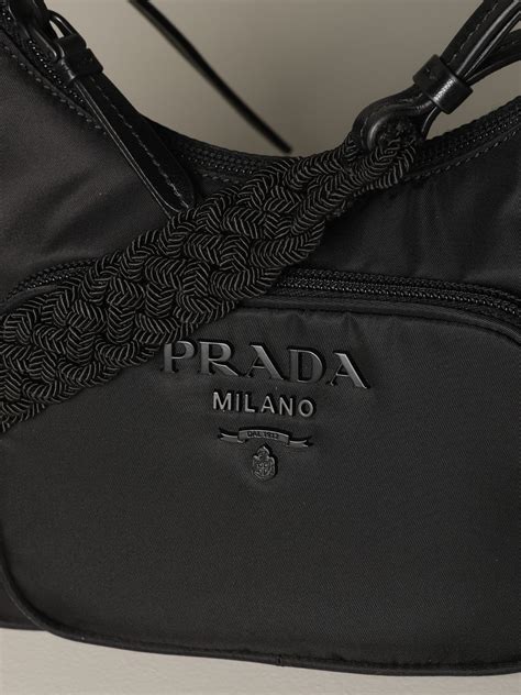 prada hobo bag with strap|prada hobo bag price.